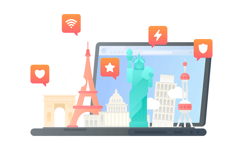 在留尼汪连接到中国的软件 - 返华VPN